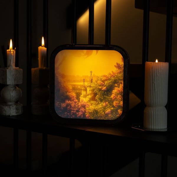 Дерев'яний Нічник - Київська Весна WANL003DLADMK100 фото