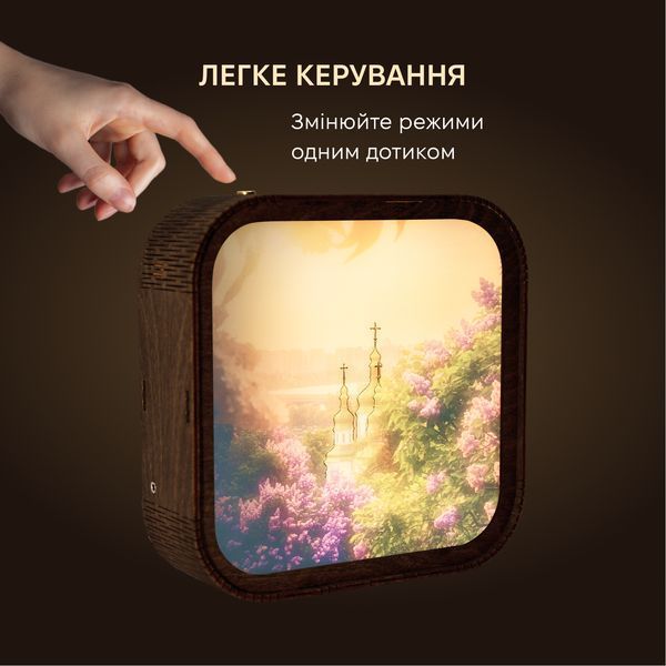 Дерев'яний Нічник - Київська Весна WANL003DLADMK100 фото