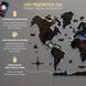 Темний горіх - багатошарова мапа світу з ЛЕД 2.0 на акрилі MWO30M300DWLD200 фото 14