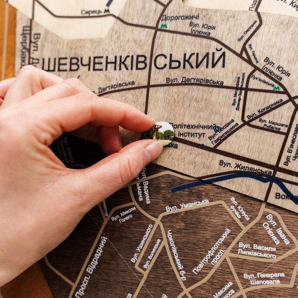 Мультиколор - Многослойная карта Киева LOС30M3KYMC00000 фото