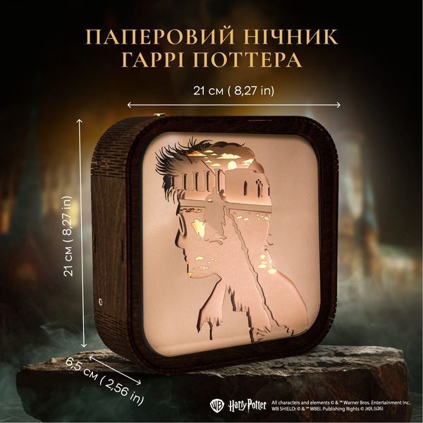 Деревянный 3D Ночник Гарри Поттер - Битва WPNL003DHAPOBT00 фото
