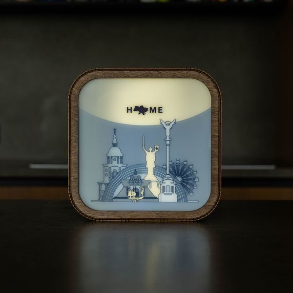 Дерев'яний Нічник - Пам'ятки Києва WANL003DLADMK000 фото