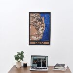 Мапа Одеси з дерева 3D  - зображення №7