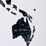Миднайт – однослойная (2Д) карта мира  - 5