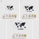 Миднайт – однослойная (2Д) карта мира  - 4