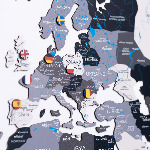Нордік – одношарова (2Д)  мапа світу  - зображення №6