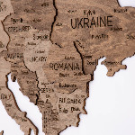 Терра – Деревянная карта Европы  - 2