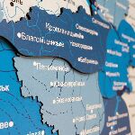 Азур с подсветкой – Многослойная карта Украины  - 4