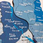 Азур с подсветкой – Многослойная карта Украины  - 5