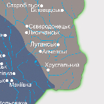 Круиз с подсветкой – Многослойная карта Украины  - 5