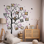 Сімейне дерево з фіолетовими квітами  - зображення №1