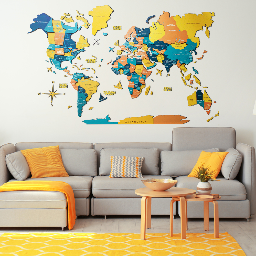 Інді – Багатошарова мапа світу   - зображення №3