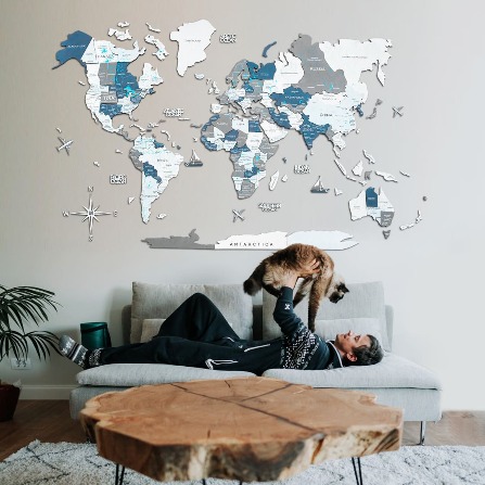 Круїз – Багатошарова мапа світу