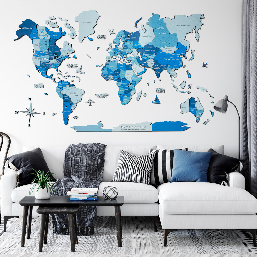 Азур – Багатошарова Мапа світу  - зображення №2
