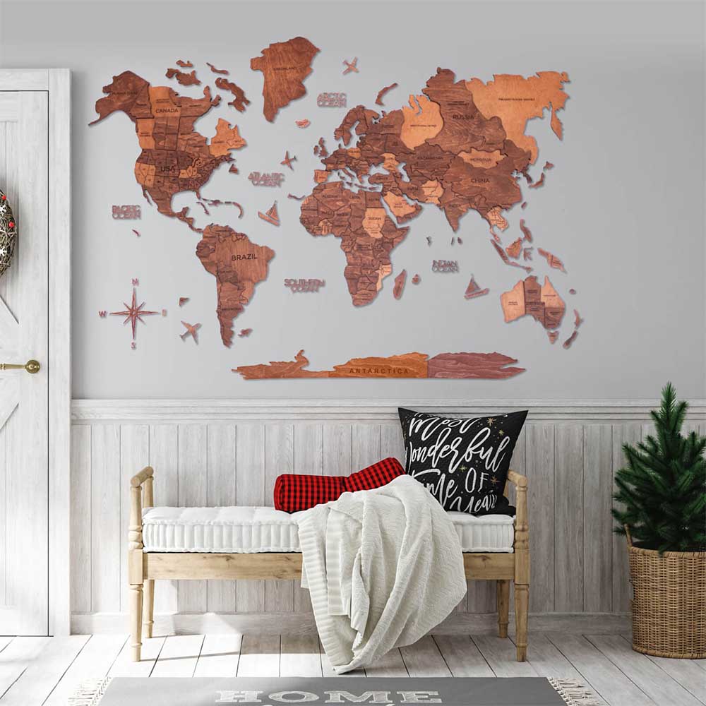 Колір дуб – Багатошарова мапа світу  - зображення №3