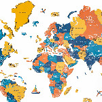 Інді – Багатошарова мапа світу   - зображення №9