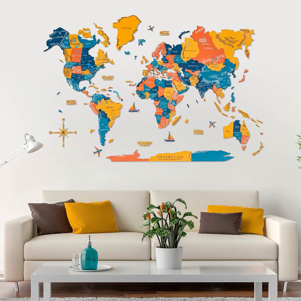 Інді – Багатошарова мапа світу   - зображення №17