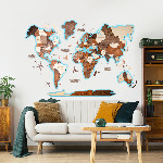 З підсвічуванням – Багатошарова Мапа світу  - зображення №2