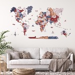 Люмінесцентна мапа світу - Бохо  - зображення №4