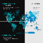 Карта мира люми – Азур  - 3