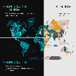 Люмінесцентна мапа світу - Кантрі  - зображення №5