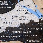 Урбан с подсветкой – Многослойная карта Украины  - 3